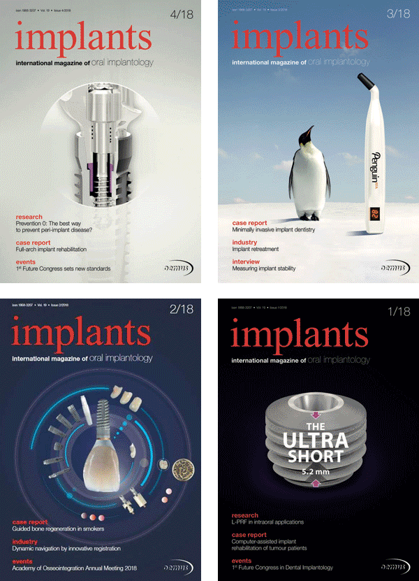 implants international Annual Subscription