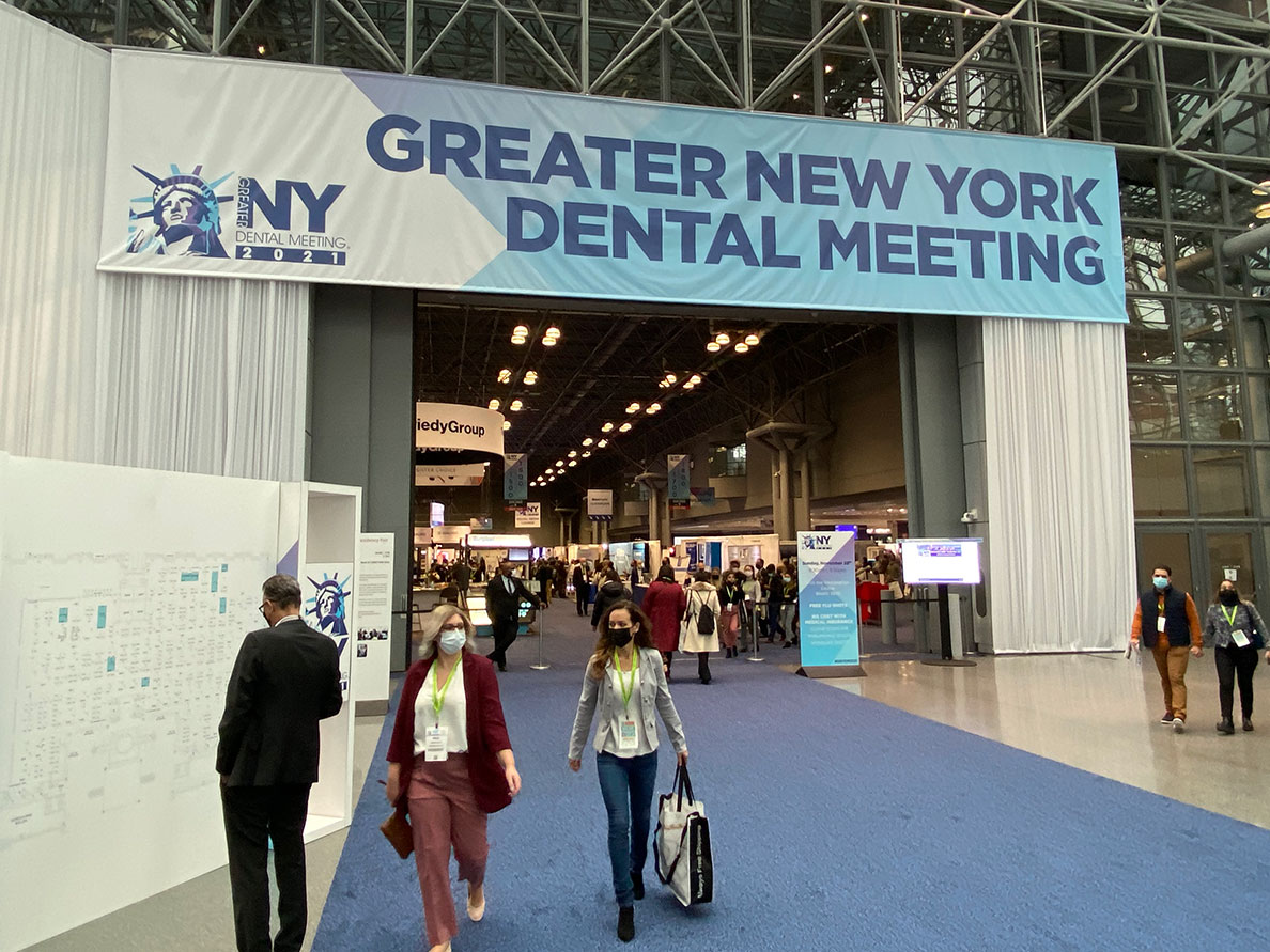 Scenes from 2021 Greater New York Dental Meeting