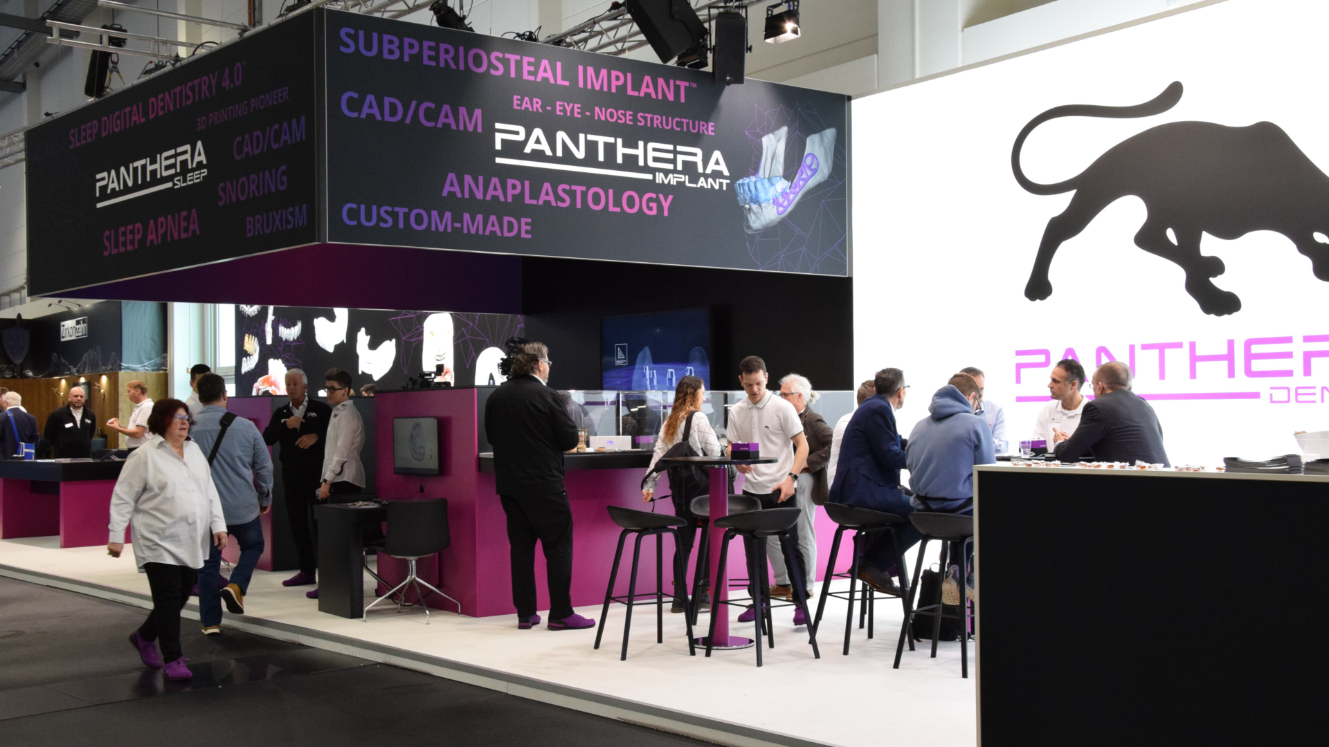 Panthera Dental booth (#D010) in Hall 1.2 at IDS.