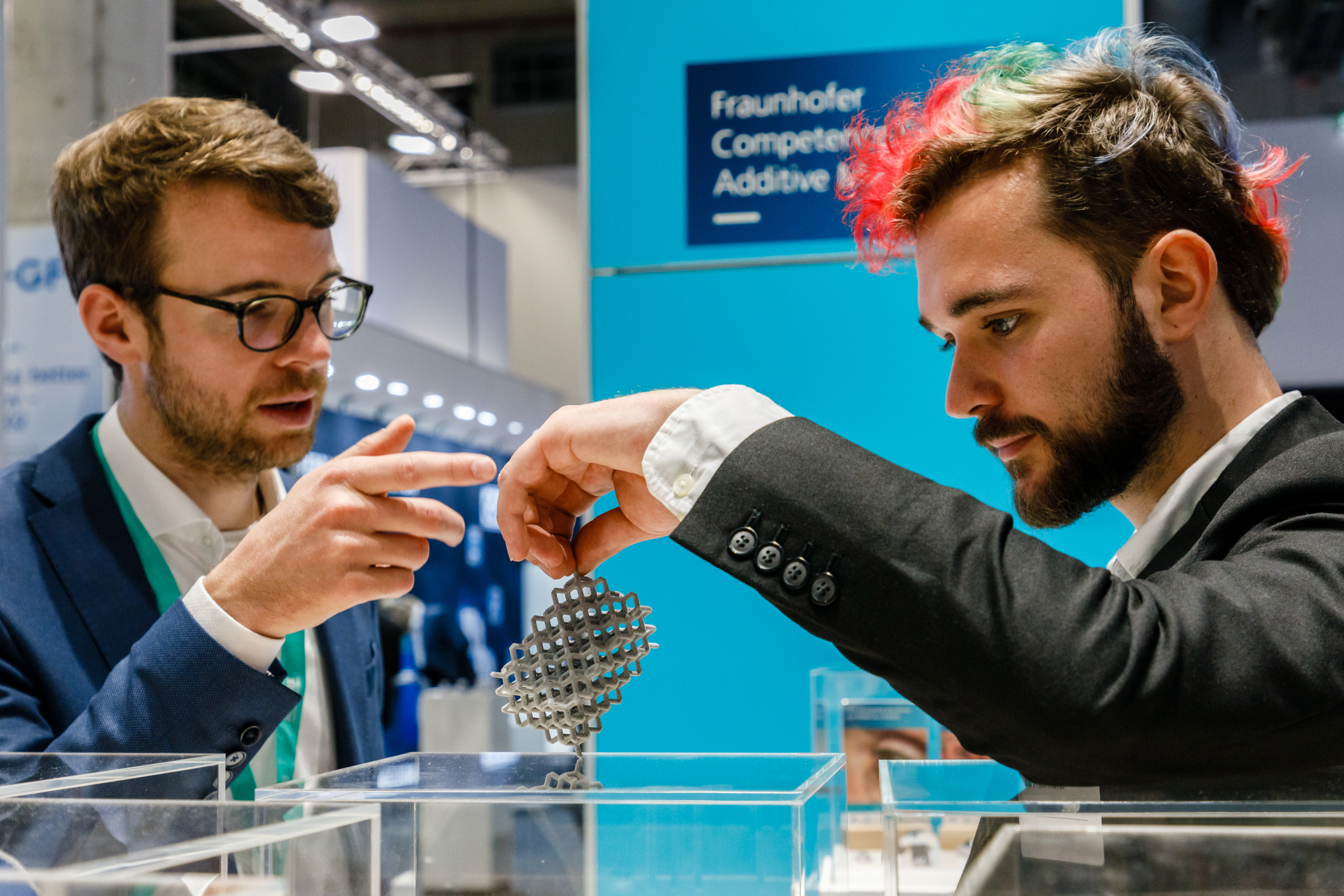 The Formnext Start-up Challenge is a unique opportunity for additive manufacturing start-ups to expand their network. (Image: Mesago Messe Frankfurt/Marc Jacquemin)